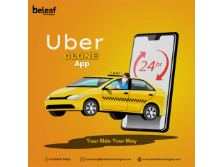 Build Your Own Uber Clone App With Beleaf Technologies